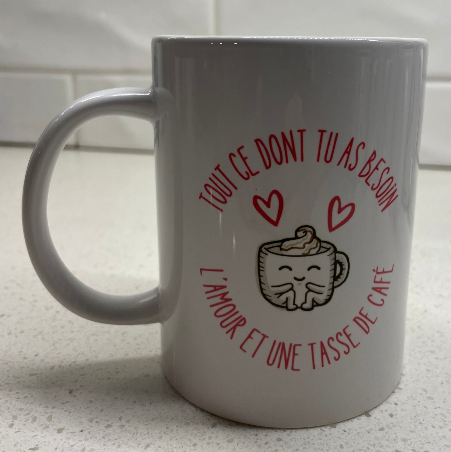 L'amour et une tasse de café